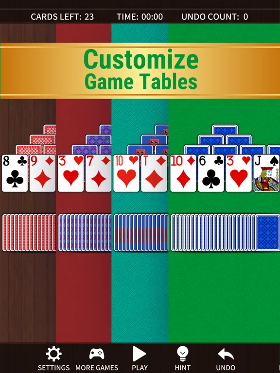 Скриншоты TriPeaks Solitaire Classic. iPad 
