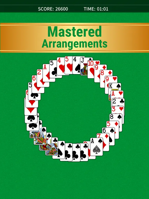 Скриншоты TriPeaks Solitaire Classic. iPad 