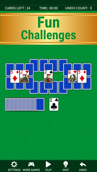 Скриншоты TriPeaks Solitaire Classic.