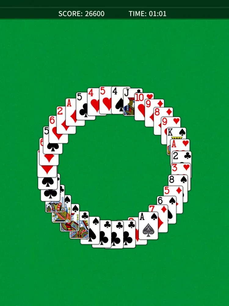 TriPeaks Solitaire Pro. iPad  Screenshots