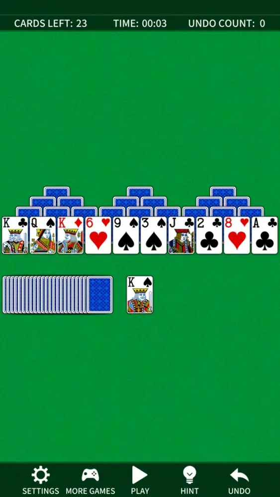 TriPeaks Solitaire Pro. Screenshots