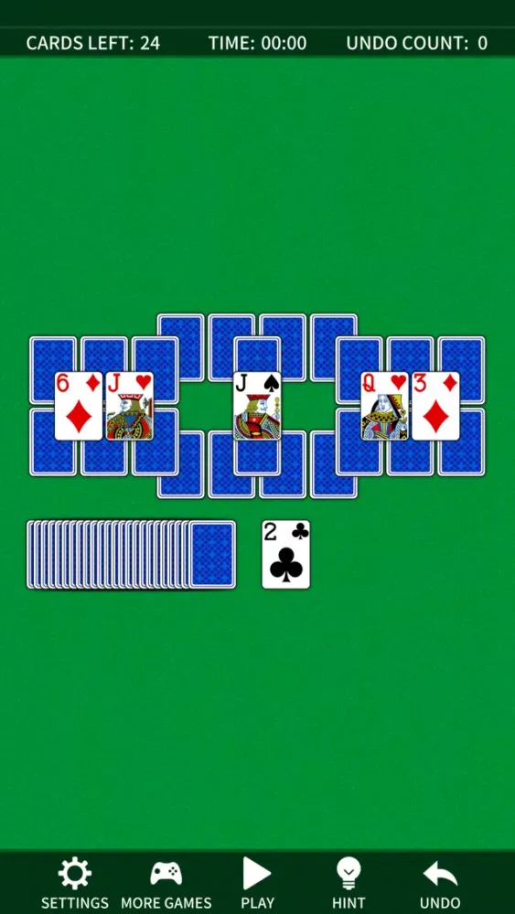 TriPeaks Solitaire Pro. Screenshots