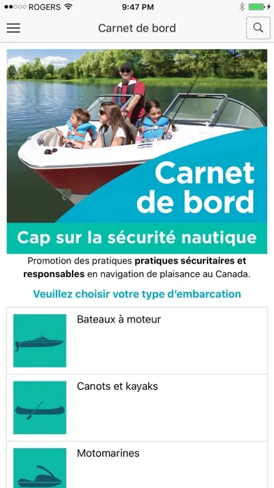 Carnet de bord应用截图