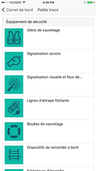 Carnet de bord应用截图