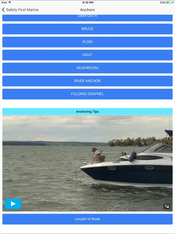 Скриншоты Safety First Marine iPad 