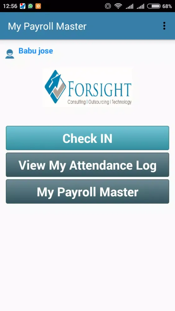 Ảnh chụp màn hình của My Payroll Master
