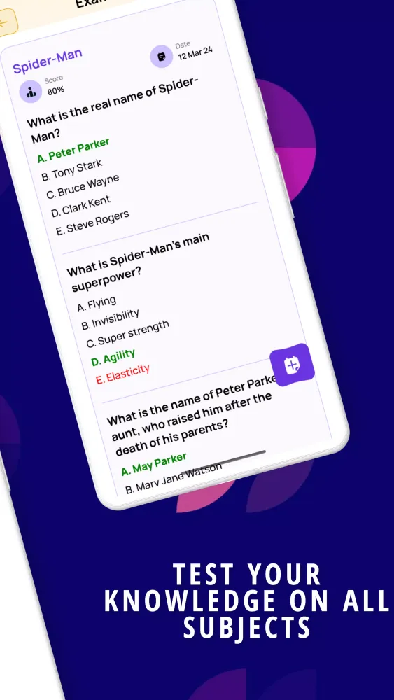 Tangkapan skrin Student Agenda with AI