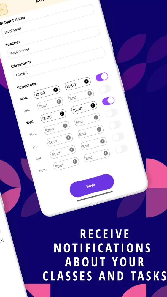 Tangkapan skrin Student Agenda with AI