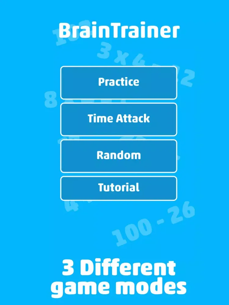 Capturas de tela do Brain Trainer - Do the maths iPad 