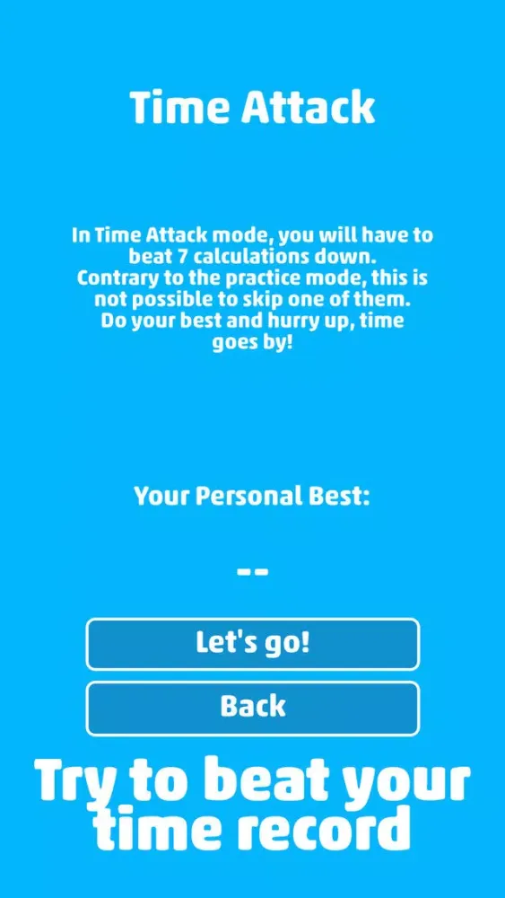 Capturas de tela do Brain Trainer - Do the maths