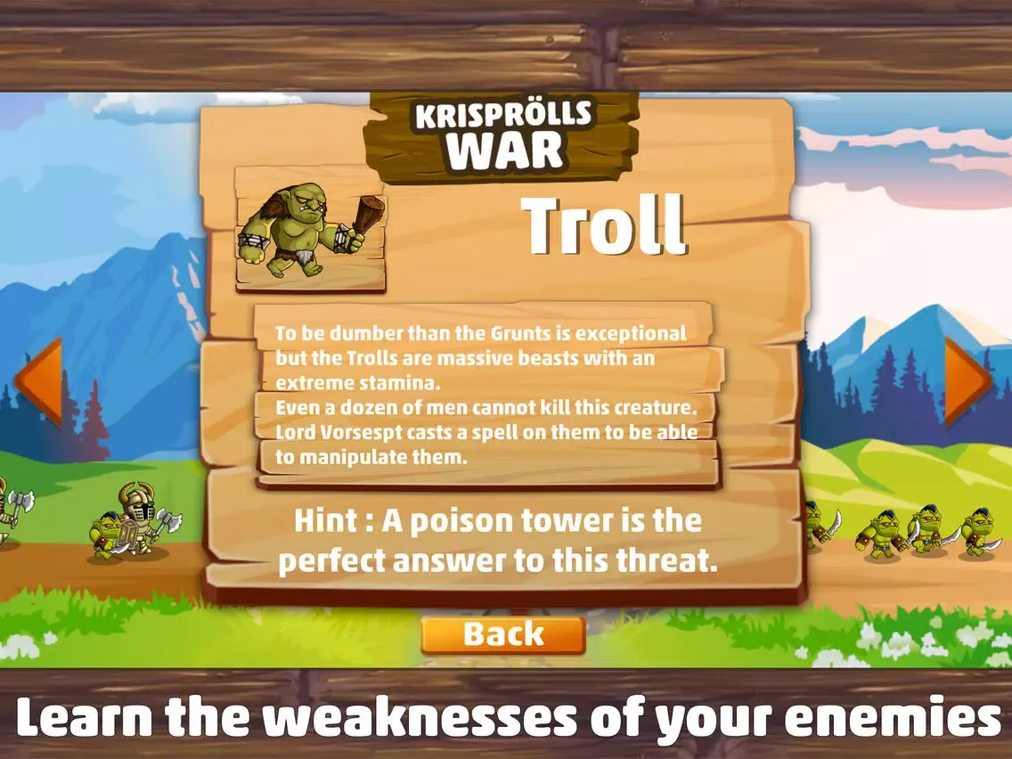 Capturas de tela do Krisprolls War iPad 