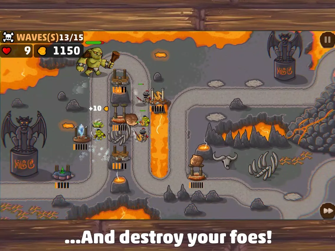 Capturas de tela do Krisprolls War iPad 