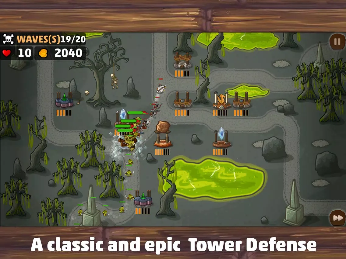 Capturas de tela do Krisprolls War iPad 