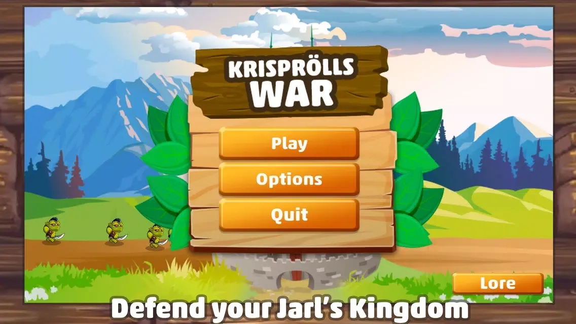 Capturas de tela do Krisprolls War