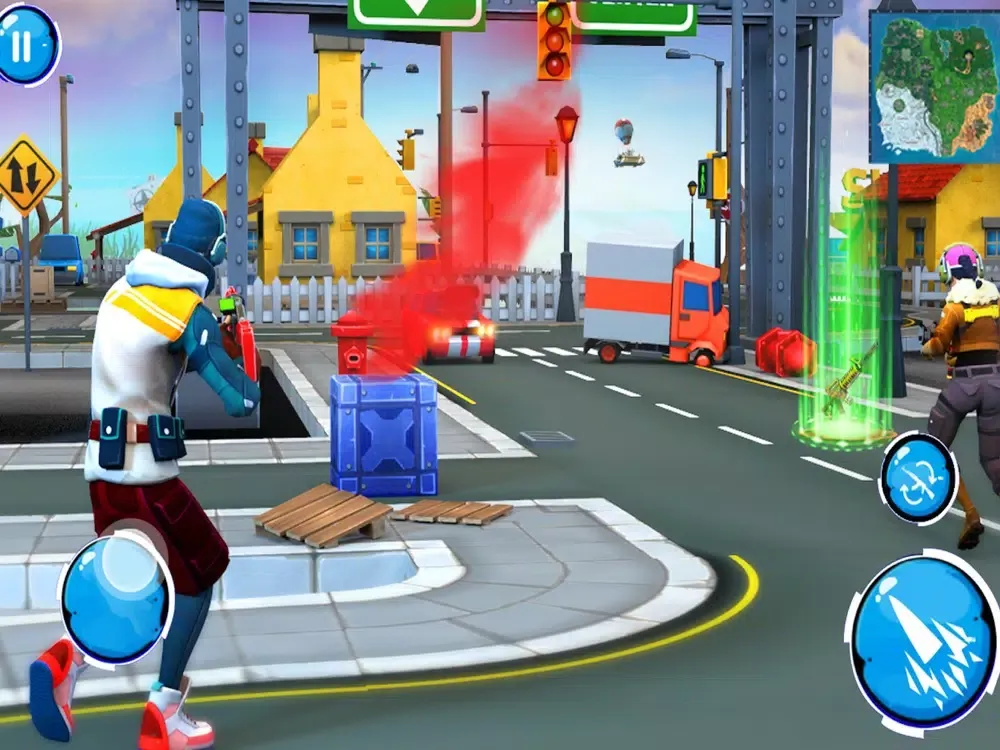 Fort Squad Battle Royale 3D iPad  Ekran Görüntüleri