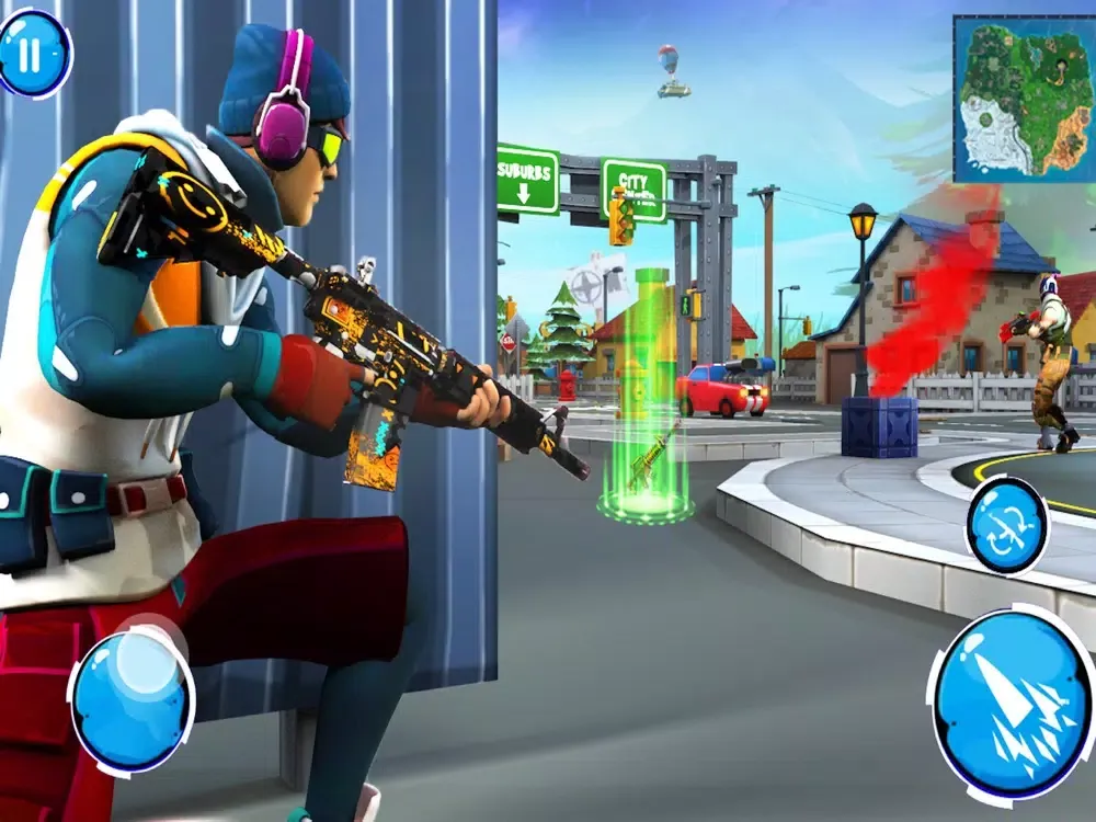 Fort Squad Battle Royale 3D iPad  Ekran Görüntüleri