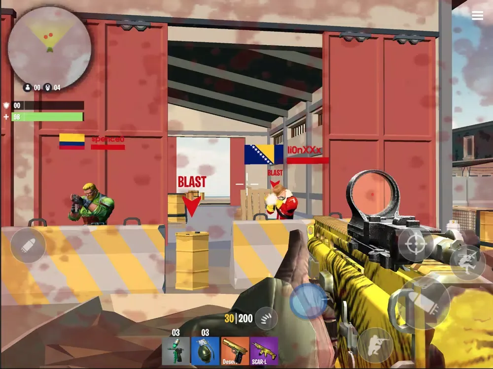 Fort Squad Battle Royale 3D iPad  Ekran Görüntüleri