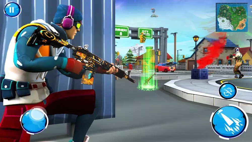 Fort Squad Battle Royale 3D Ekran Görüntüleri