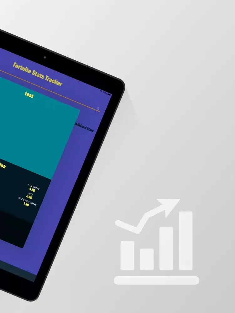 Zrzuty ekranu Stats Trackers For Fortnite iPad 