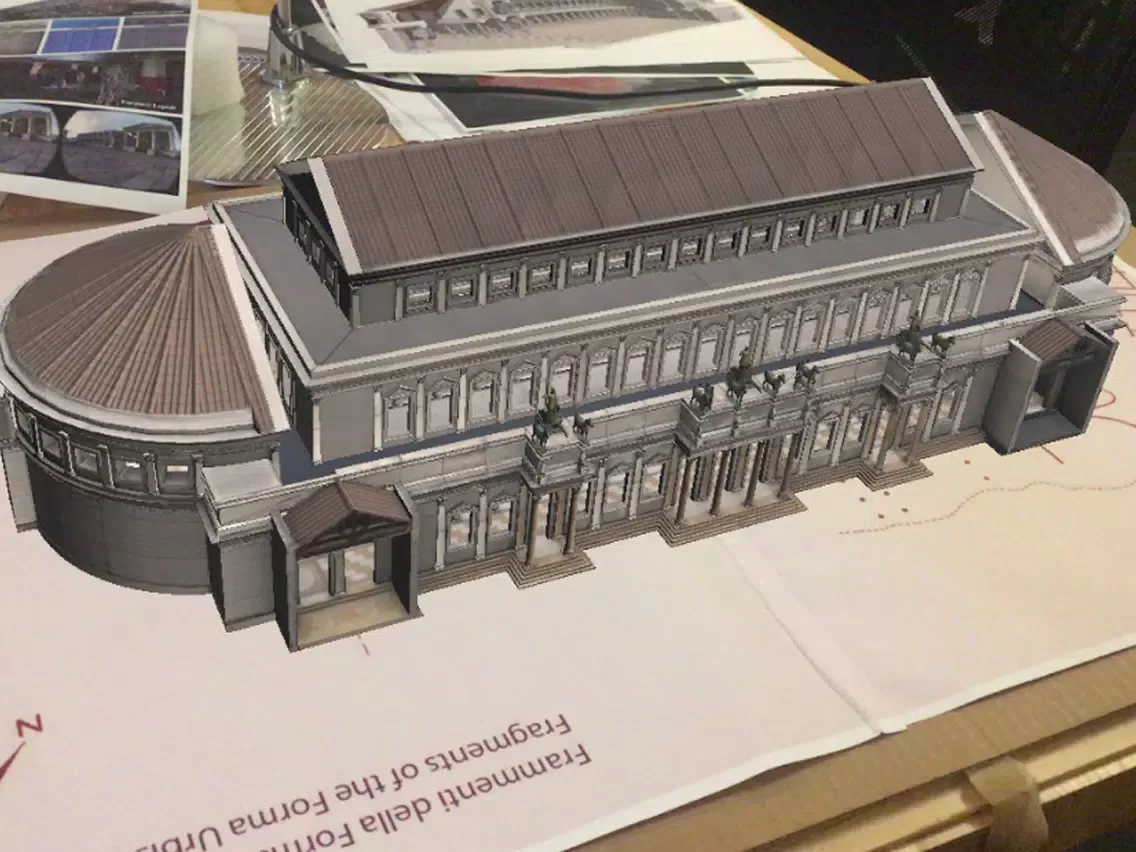 Скриншоты Basilica Ulpia AR iPad 