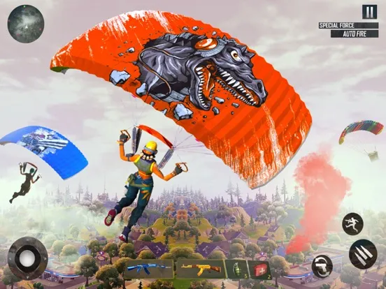 Captures d'écran de Fight Squad Battle Royale 3D iPad 
