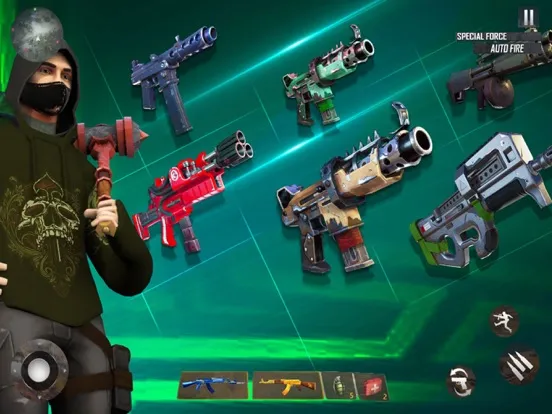 Captures d'écran de Fight Squad Battle Royale 3D iPad 