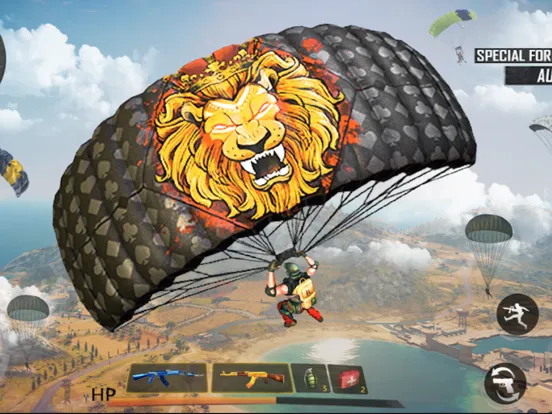Captures d'écran de Fight Squad Battle Royale 3D iPad 