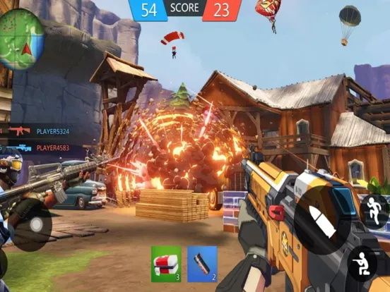 Captures d'écran de Fight Squad Battle Royale 3D iPad 