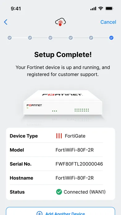 تصاویر FortiExplorer Go