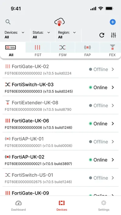 تصاویر FortiExplorer Go