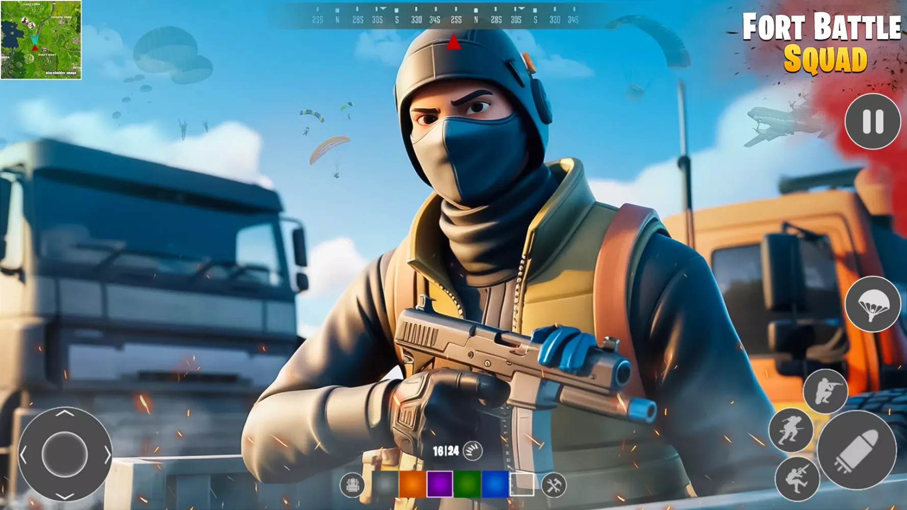 صور Squad Night Fort Battle Royale