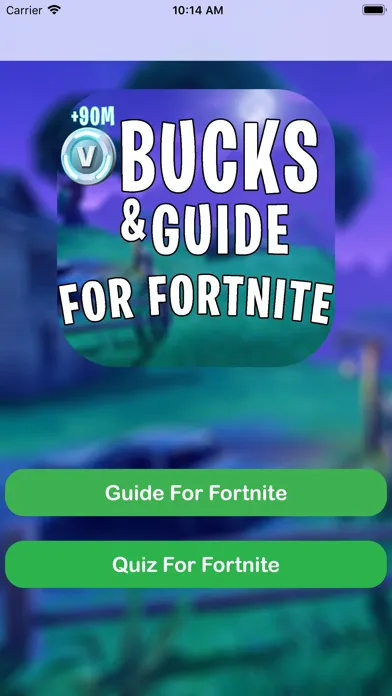 Capturas de tela do Quiz & Guide For Fortnite