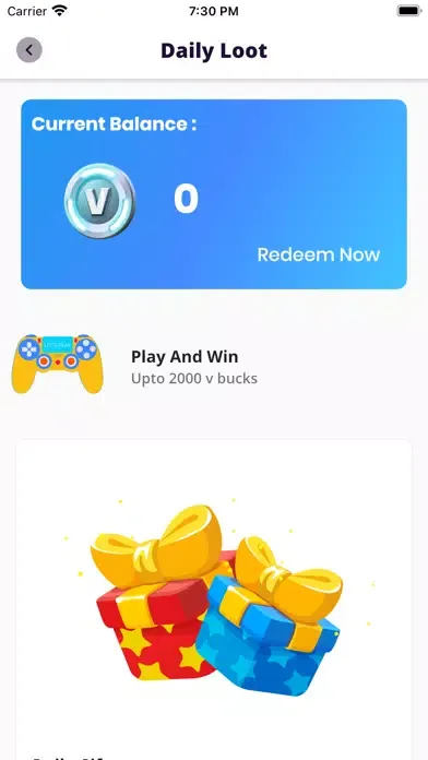 Vbucks Fortnite Challenges سکرین شاٹس