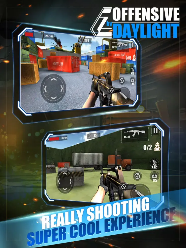 Captures d'écran de Sniper Assassin- Offline FPS iPad 