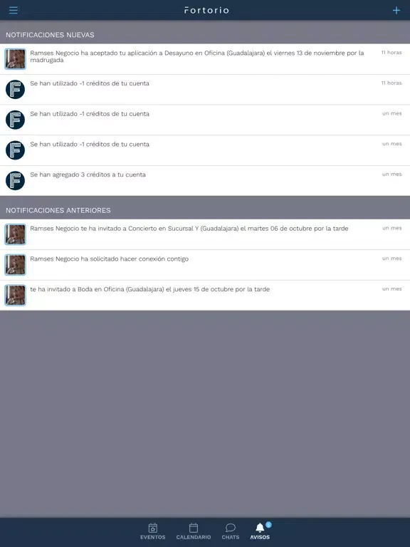 Tangkapan layar Fortorio iPad 