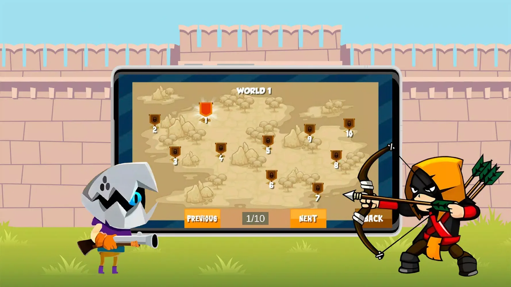 Скриншоты Fortress Defense
