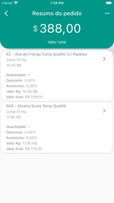 Tangkapan layar Força de Vendas Digital