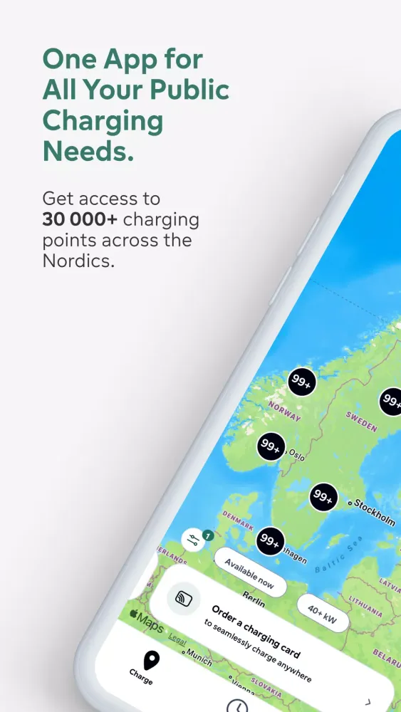 Fortum Charge & Drive Norway Screenshots