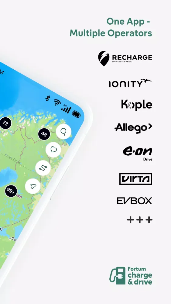 Fortum Charge & Drive Norway Screenshots