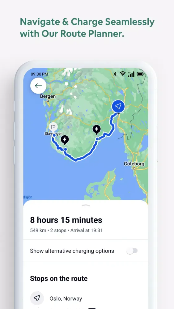 Fortum Charge & Drive Norway Screenshots