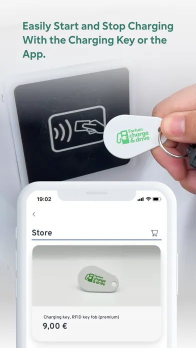 Screenshot di Fortum Charge & Drive Norway