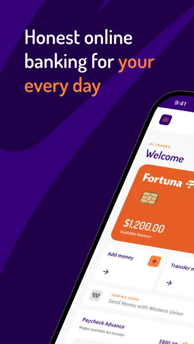 Capturas de pantalla de Fortuna: Digital Bank