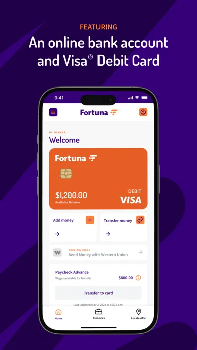 Capturas de pantalla de Fortuna: Digital Bank
