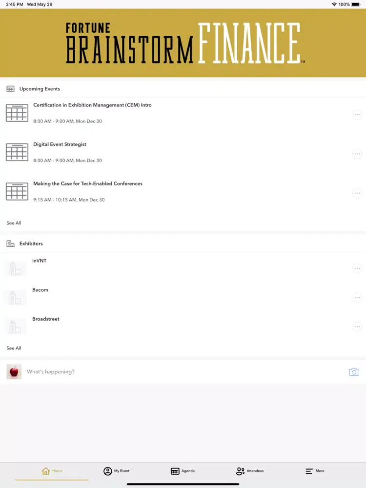 Brainstorm Finance iPad  Screenshots