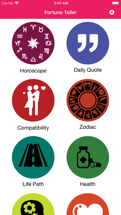 Capturas de tela do Fortune Teller - Life Path