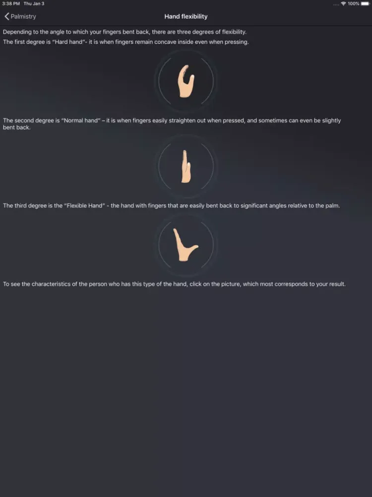 Capturas de tela do Fortune teller and palmistry iPad 