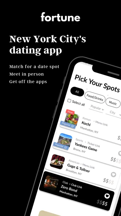 Fortune- Dating App سکرین شاٹس