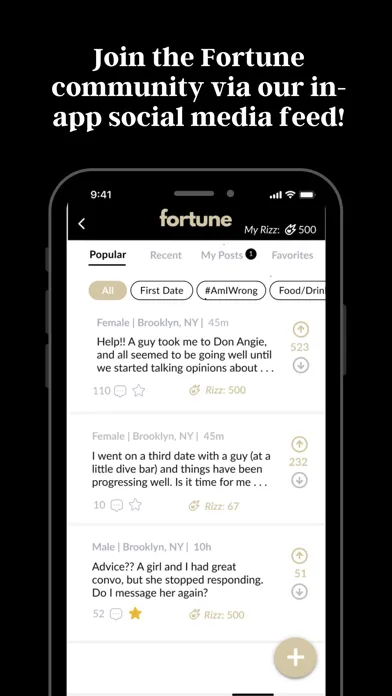 Fortune- Dating App سکرین شاٹس