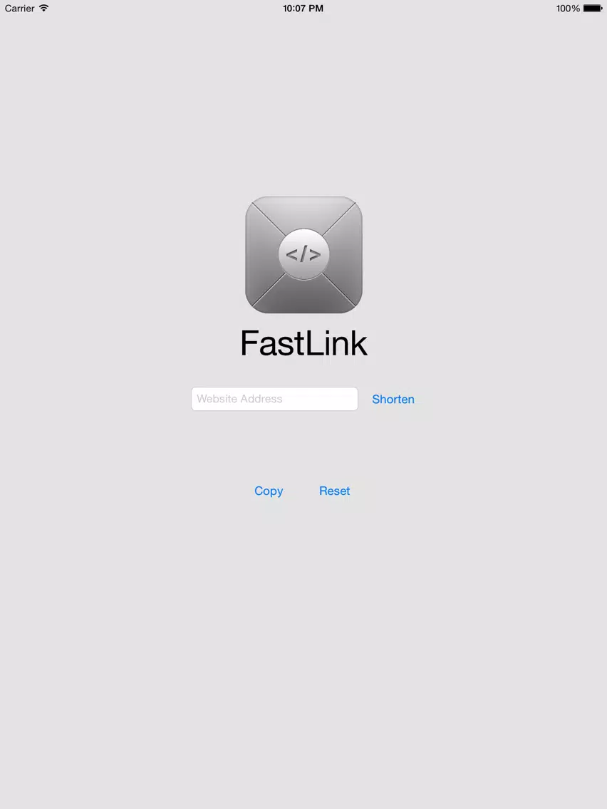 Capturas de tela do FastLink iPad 