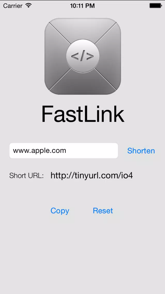 Capturas de tela do FastLink